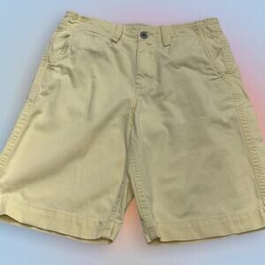 AMERICAN EAGLE Men’s 30 Yellow Cotton Bermuda Short